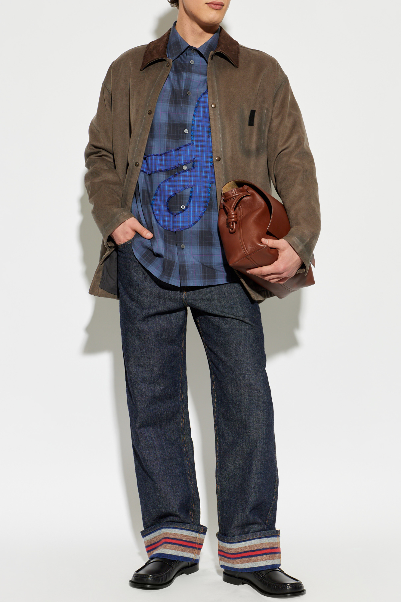 Loewe Plaid patterned shirt | Men's | Vitkac